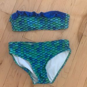Fin Fun Mermaids Youth XL bathing suit